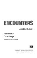 Encounters ; a basic reader /