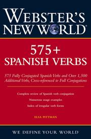 Webster's New World 575+ Spanish verbs /
