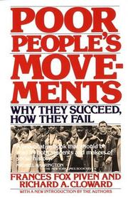 Poor people's movements : why they succeed, how they fail /