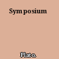 Symposium