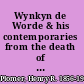 Wynkyn de Worde & his contemporaries from the death of Caxton to 1535 a chapter in English printing,