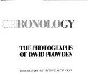 An American chronology : the photographs of David Plowden /