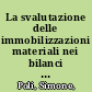 La svalutazione delle immobilizzazioni materiali nei bilanci delle imprese italiane /