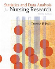 Statistics and data analysis for nursing research /