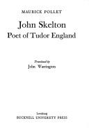 John Skelton; poet of Tudor England.