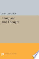 Language and thought /