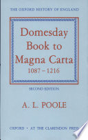 From Domesday book to Magna Carta, 1087-1216.