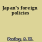 Japan's foreign policies
