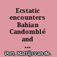Ecstatic encounters Bahian Candomblé and the quest for the really real /