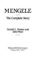 Mengele : the complete story /