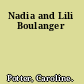 Nadia and Lili Boulanger