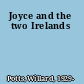 Joyce and the two Irelands
