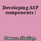 Developing ASP components /