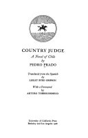 Country judge : a novel of Chile /