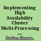 Implementing High Availability Cluster Multi-Processing (HACMP) cookbook