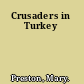 Crusaders in Turkey