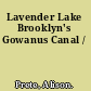 Lavender Lake Brooklyn's Gowanus Canal /