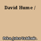 David Hume /