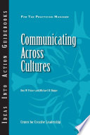 Communicating across cultures