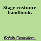 Stage costume handbook.
