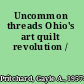 Uncommon threads Ohio's art quilt revolution /