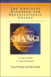 The employee handbook for organizational change /
