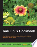 Kali Linux cookbook /