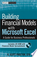 Building financial models with Microsoft Excel a guide for business professionals /