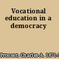 Vocational education in a democracy