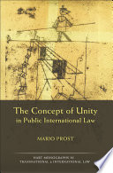 The concept of unity in public international law