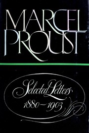 Marcel Proust, selected letters /