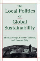 The local politics of global sustainability