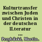 Kulturtransfer zwischen Juden und Christen in der deutschen lLteratur des Mittelalters