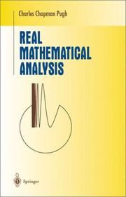 Real mathematical analysis /
