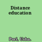 Distance education