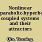 Nonlinear parabolic-hyperbolic coupled systems and their attractors