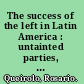 The success of the left in Latin America : untainted parties, market reforms, and voting behavior /