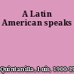 A Latin American speaks