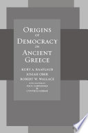 Origins of democracy in ancient Greece