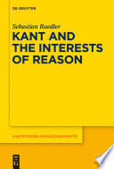 Kant and the interests of reason /