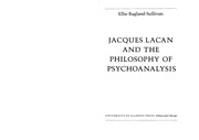 Jacques Lacan and the philosophy of psychoanalysis /