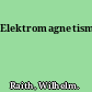 Elektromagnetismus