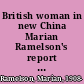 British woman in new China Marian Ramelson's report on the Asian Women's Conference, Peking, 1949.