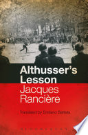Althusser's lesson /