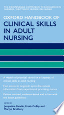 Oxford handbook of clinical skills in adult nursing