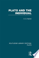 Plato and the individual