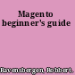 Magento beginner's guide