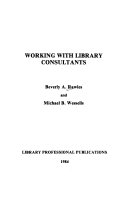 Working with library consultants /