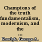 Champions of the truth fundamentalism, modernism, and the maritime Baptists /