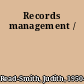 Records management /